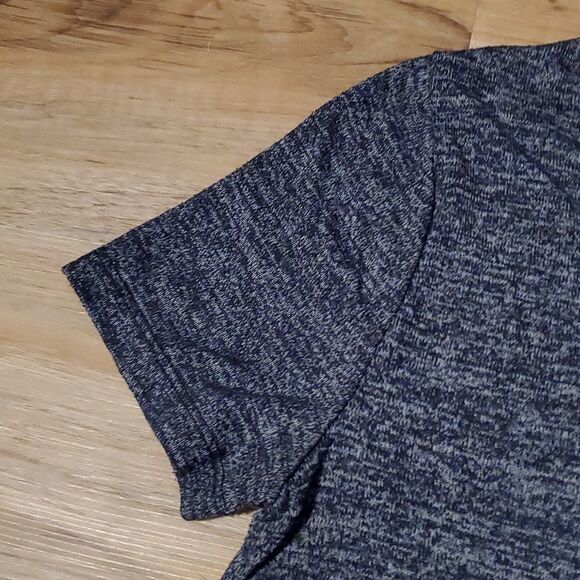 🔺️Abercrombie & Fitch Blue Flowy Short Sleeve Top XSmall - Picture 3 of 7